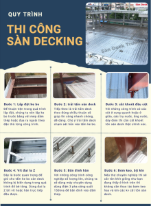 6 bước thi công sàn deck